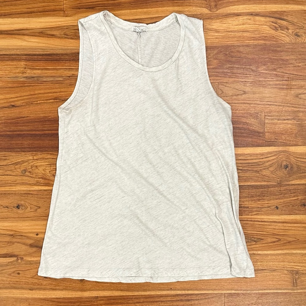 Gap Heathered Muscle Tank Size Small